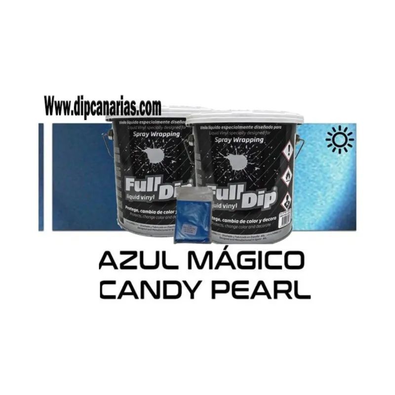 Pack Bote 4L Azul Mágico + Base Negra