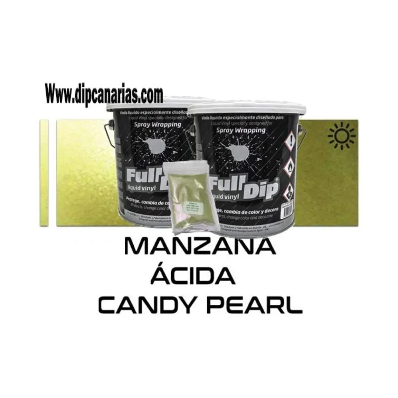 Pack Bote 4L Verde Manzana +Base Blanca