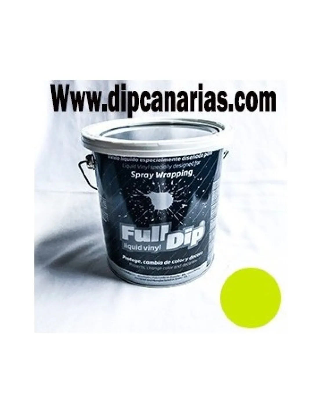 Pack Bote 4L Amarillo Flúor+ Blanco