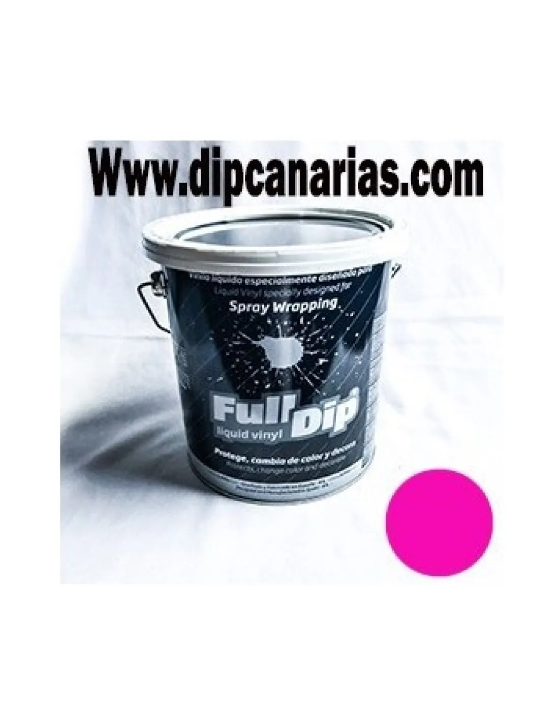 Pack Bote 4L Rosa Flúor + Blanco