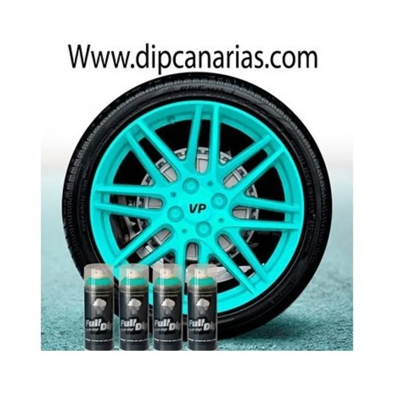 Kit llantas de 16 a 19" Verde Paraíso Sólido