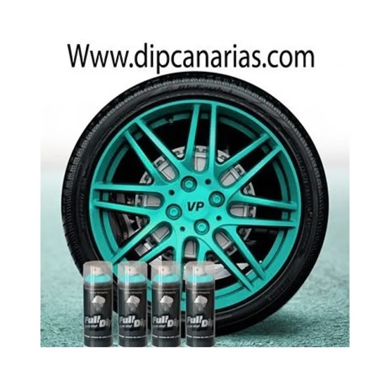 Kit llantas de 16 a 19" Verde Paraíso Metalizado