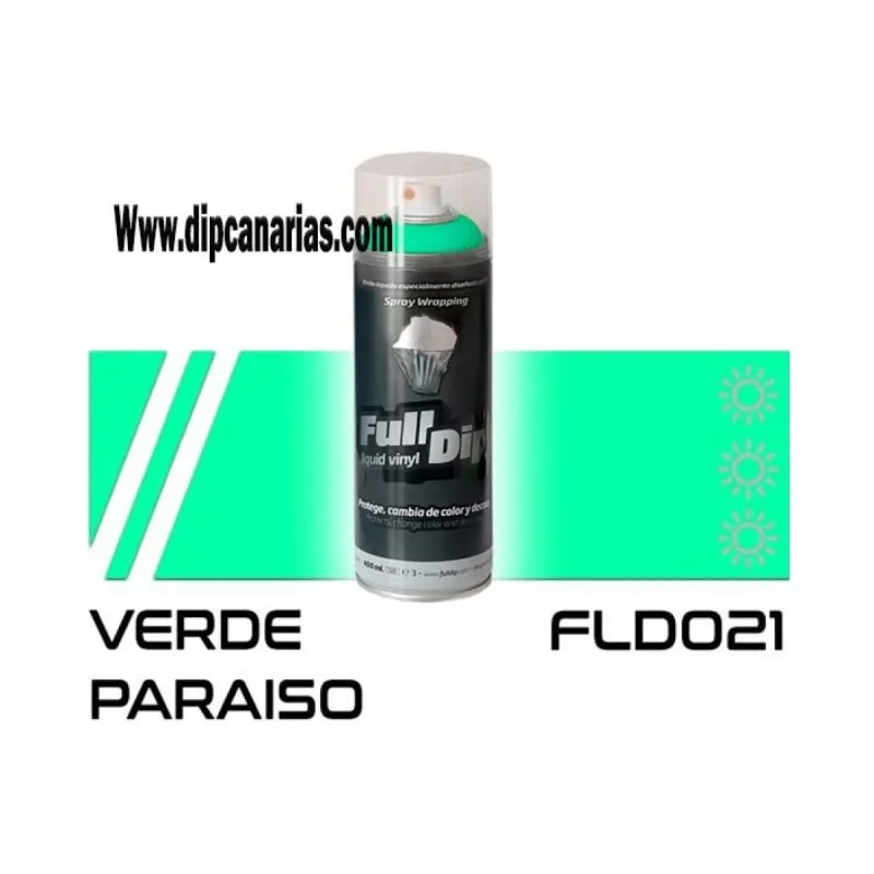 Vinilo Líquido Verde Paraíso 400 ml. Spray