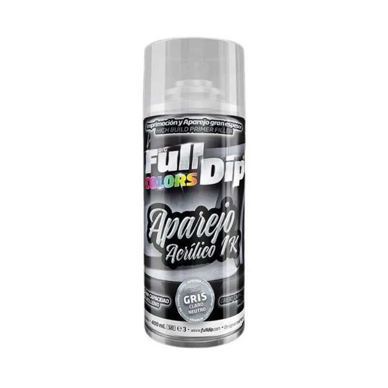 Aparejo Acrílico 1K Alto Espesor 400 ml.