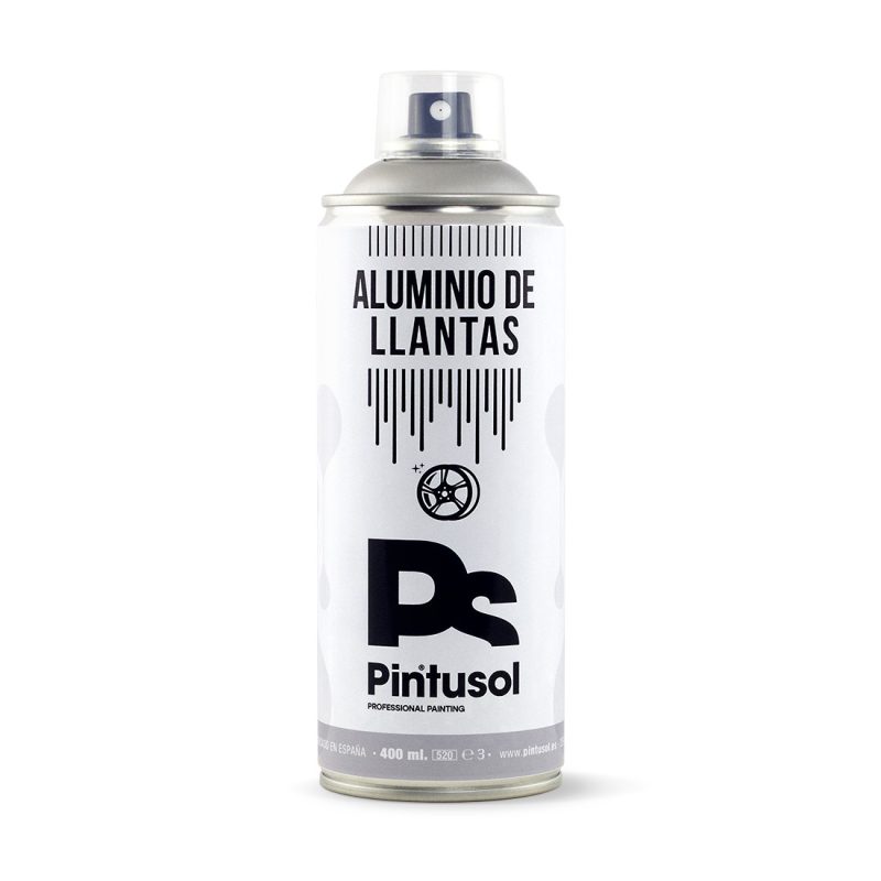 Pintura Aluminio Llantas 400 ml.