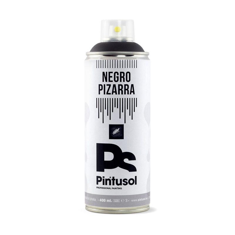 Pintura Efecto Pizarra Negra 400 ml.