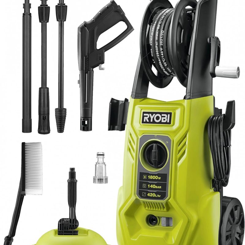 Hidrolimpiadora Ryobi 140 Bar - 1800W
