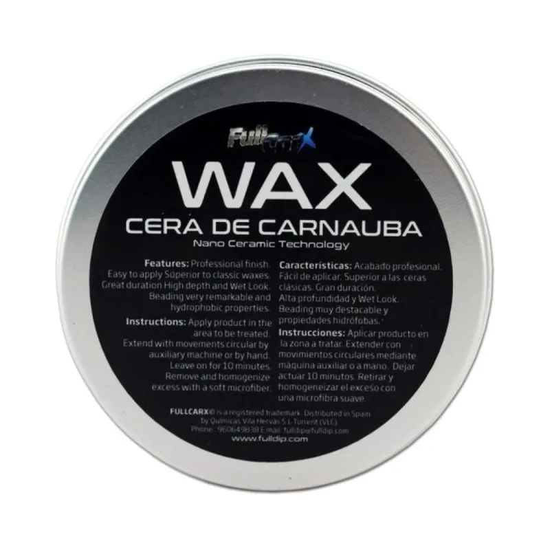 Cera de Carnauba Alta Calidad 200 ml
