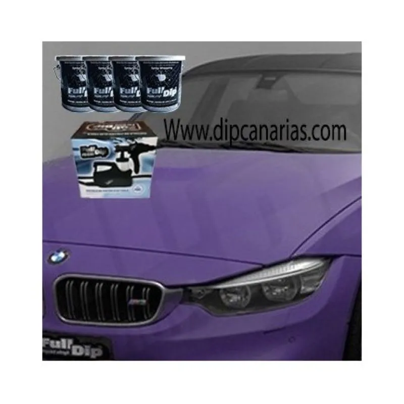 Kit Coche Grande Violeta Sólido