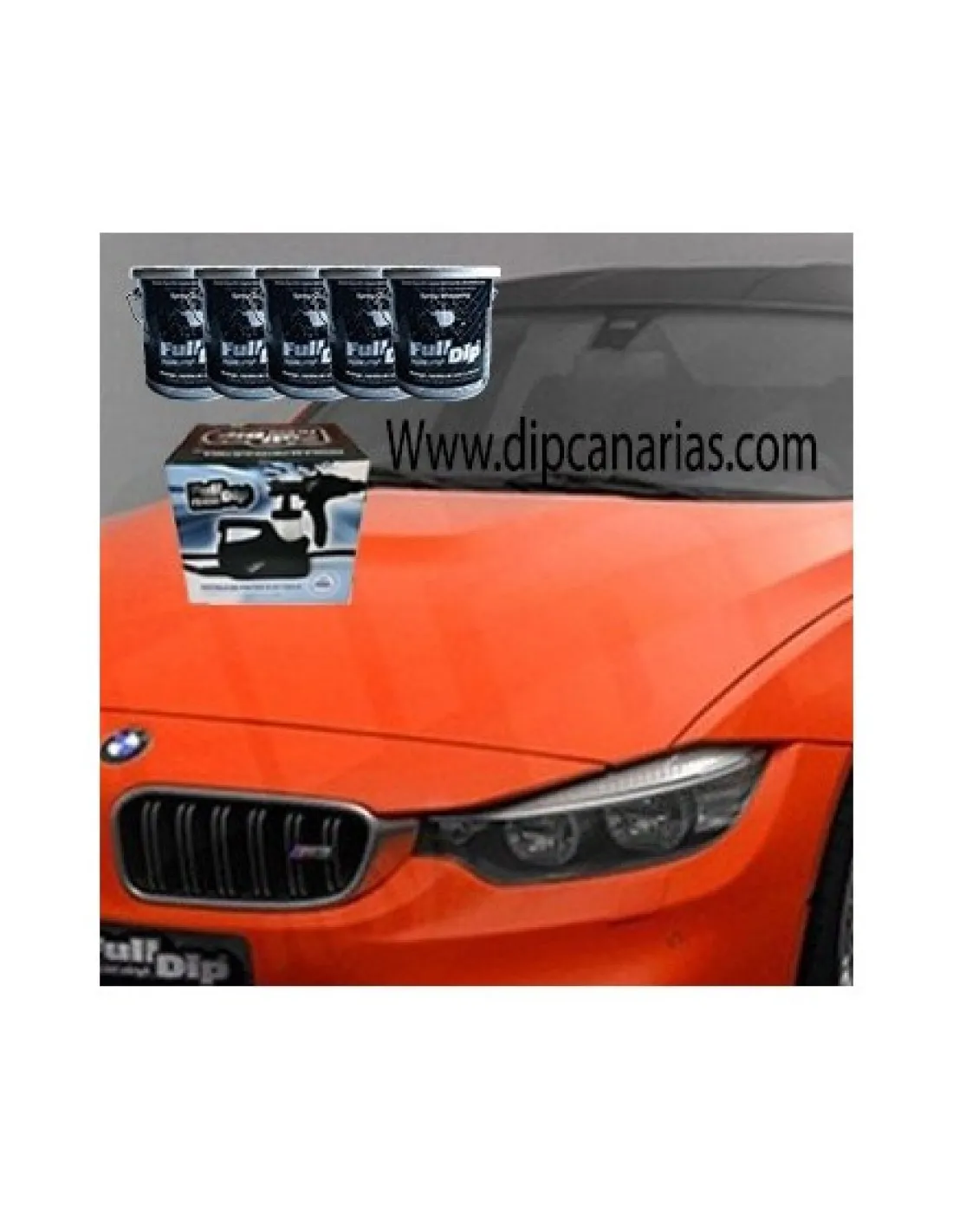 Kit Coche Maxi Naranja Sólido