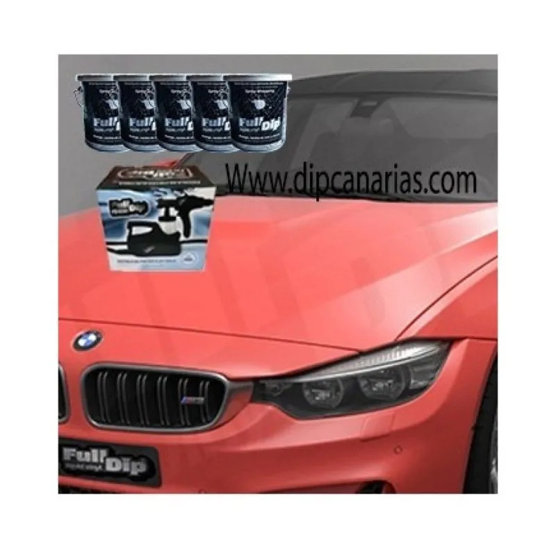 Kit Coche Maxi Rojo Flúor