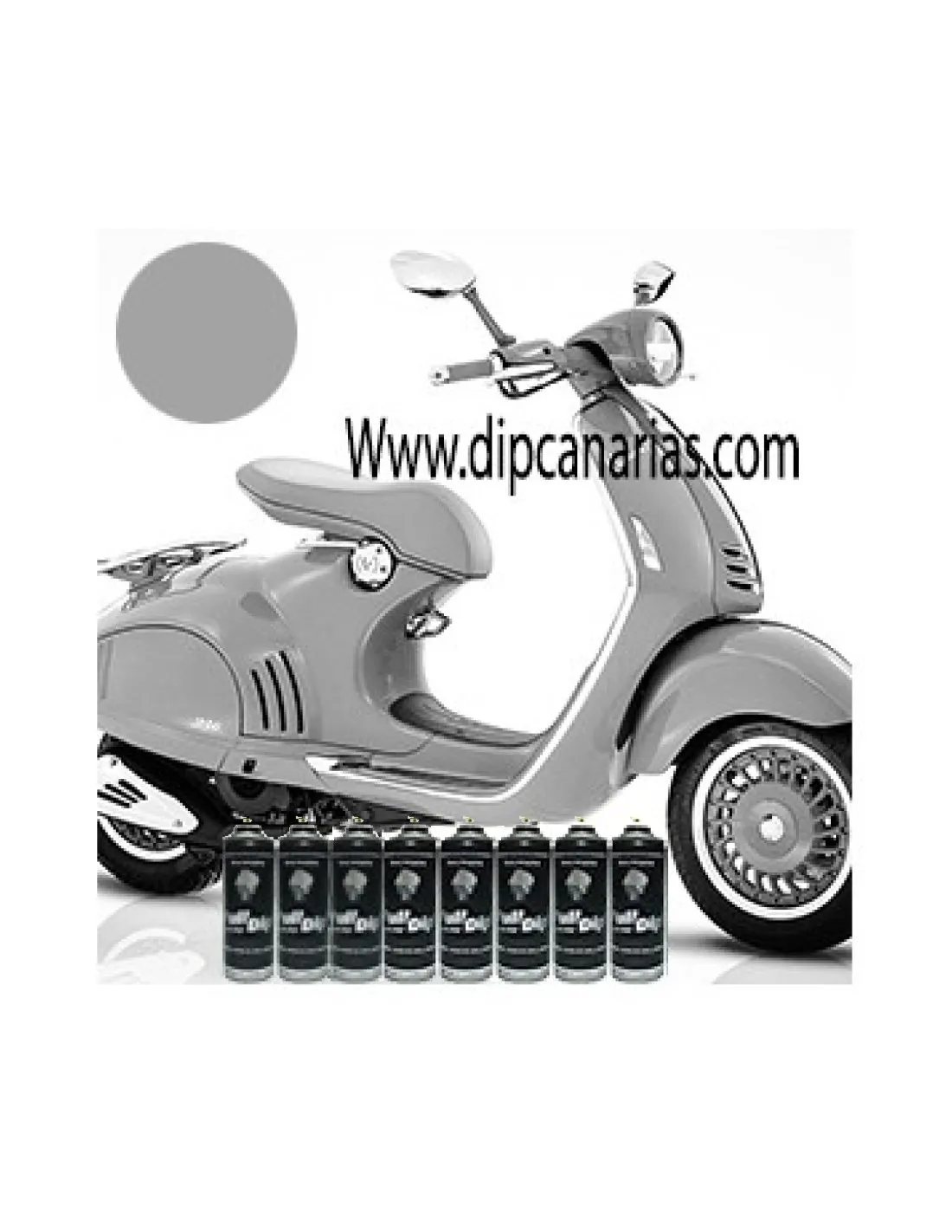 Kit Moto Mediana Aluminio Perla
