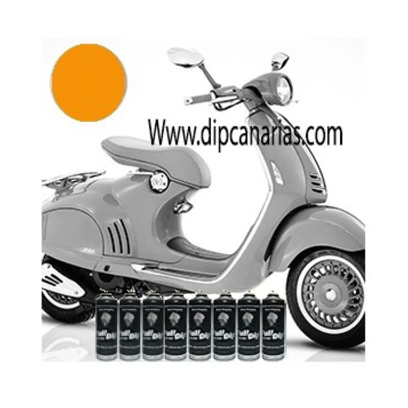 Kit Moto Mediana Naranja Candy