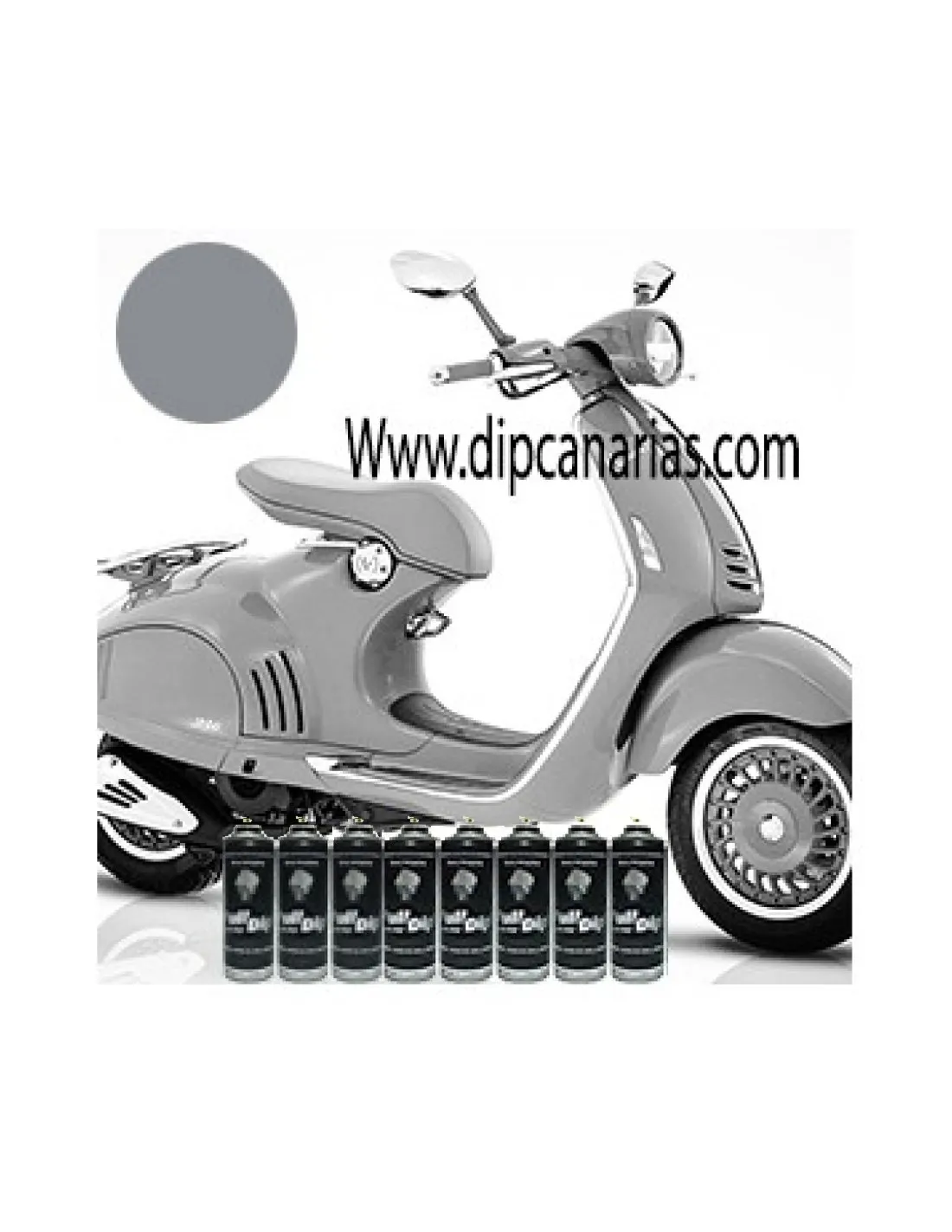 Kit Moto Mediana Nardo Grey Sólido