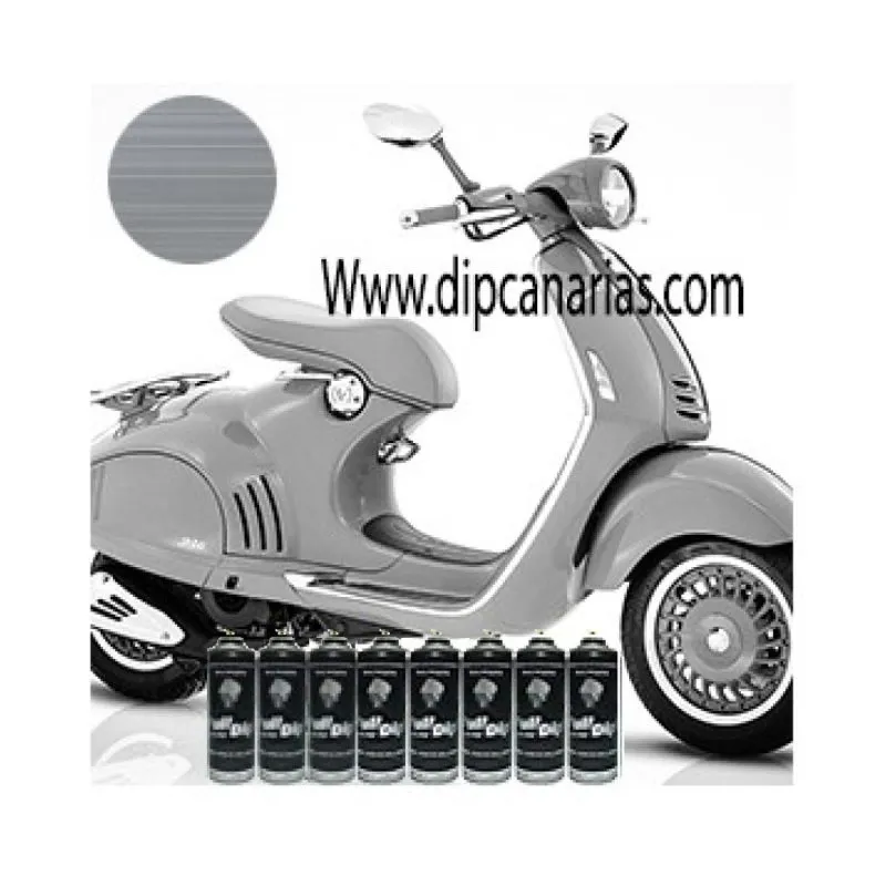 Kit Moto Mediana Plata Cromado