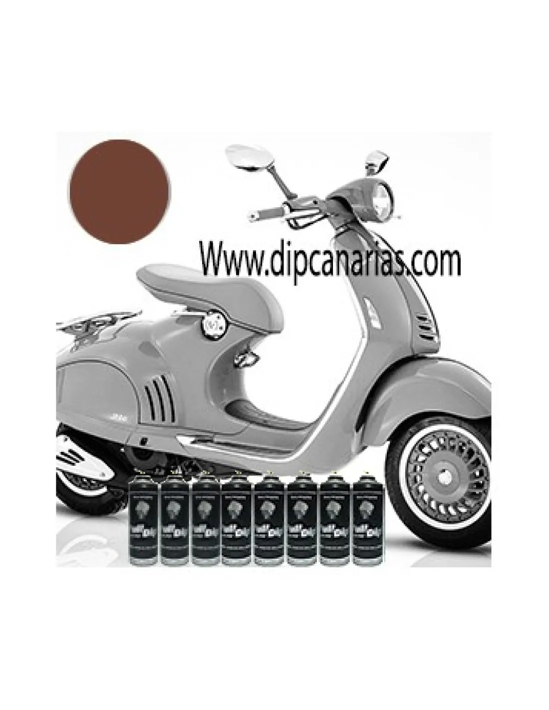 Kit Moto Mediana Rojo Marte Candy