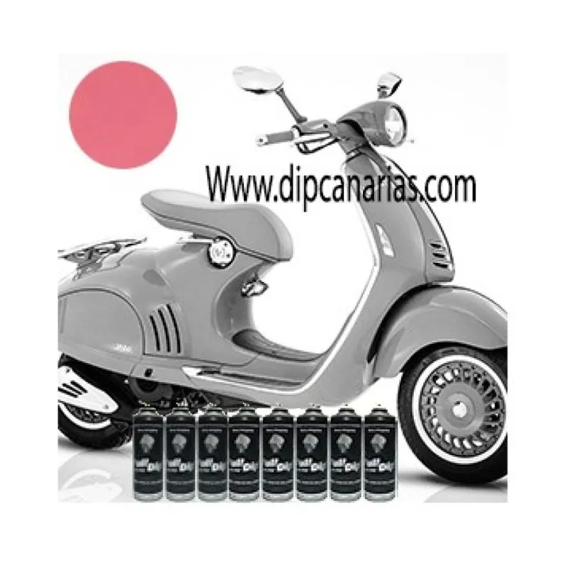 Kit Moto Mediana Rosa Metalizado