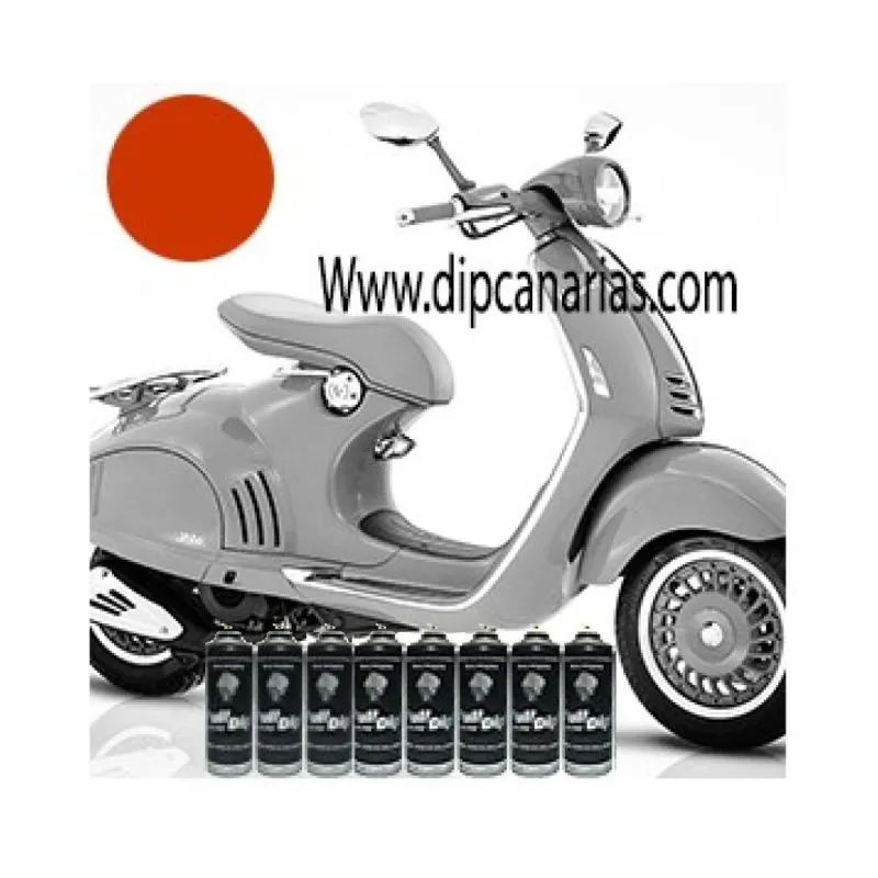 Kit Moto Mediana tipo Naranja Sólido