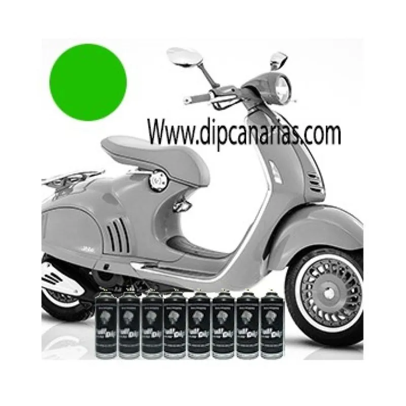 Kit Moto Mediana Verde Lima Sólido