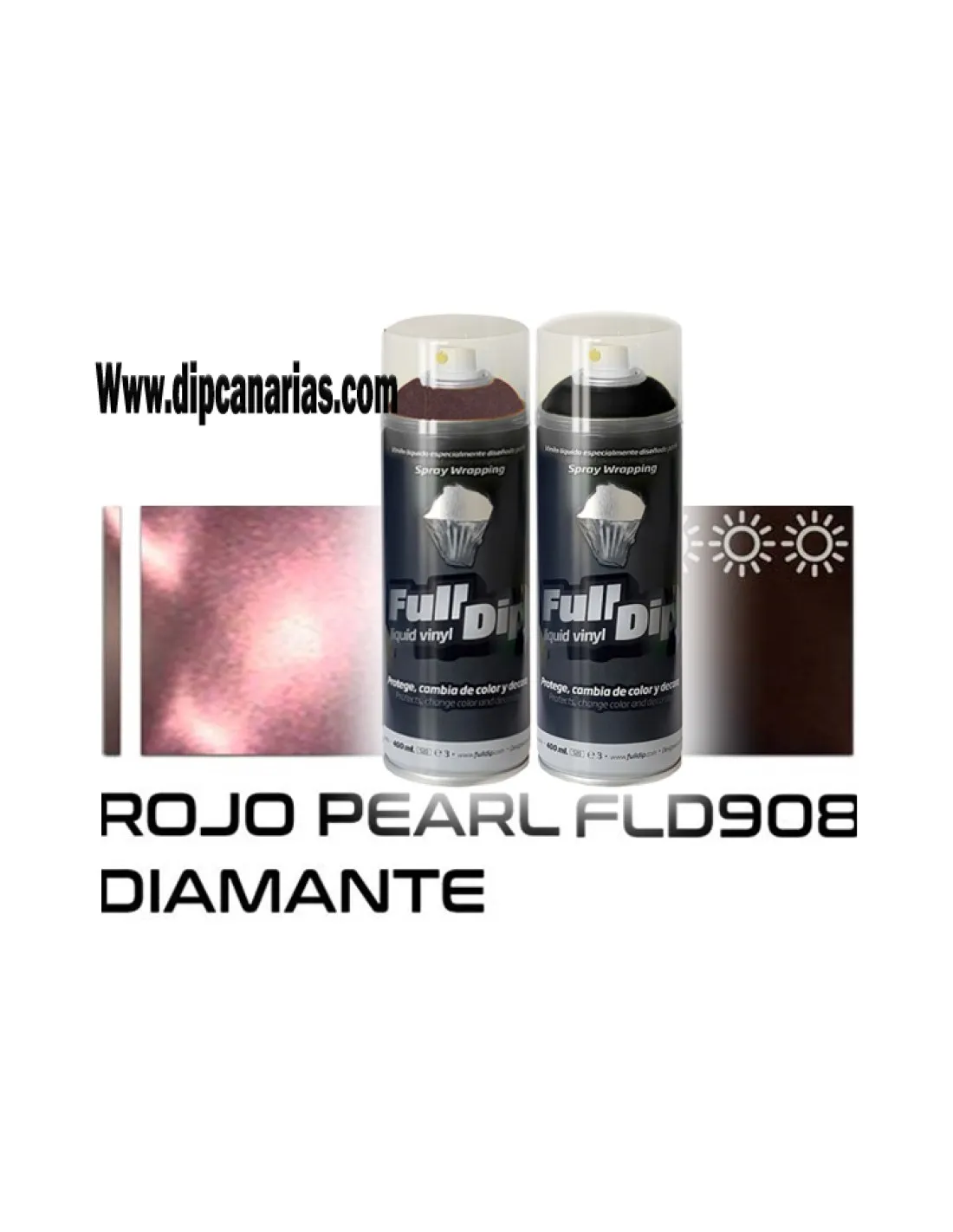 Pack Rojo Diamante Candy + Base Negra