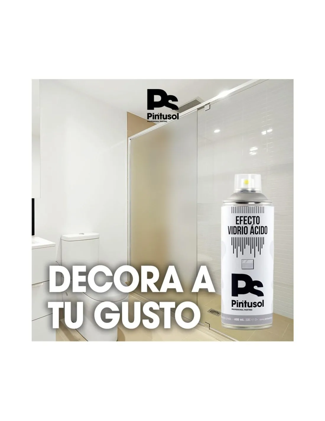 Pintura Efecto Vidrio Ácido 400 ml - Imagen 4